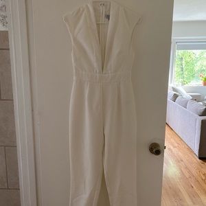 White jumpsuit